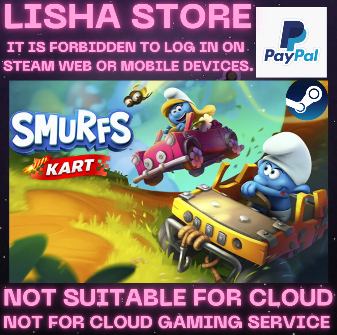 Smurfs Kart Стим Оффлайн на 90 дней
