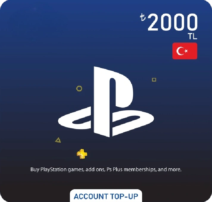 ❗PSN Wallet Top-up Coupon 2000 TL❗Turkey❗PS