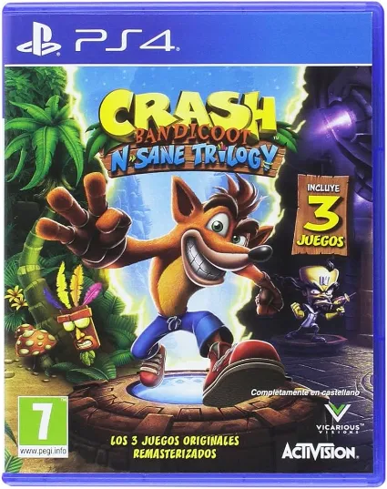 🎮 Crash Bandicoot™ N. Sane Trilogy PS4 Аренда 5 дней ⚡