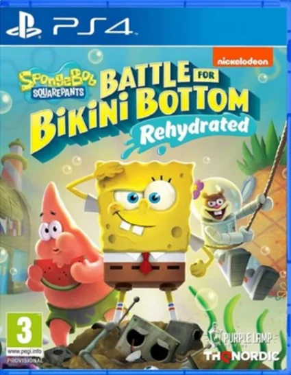 🎮 SpongeBob SquarePants: Battle PS4 Аренда 5 дней ⚡