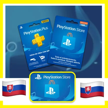 ⭐️🇸🇰PlayStation карта оплаты Словакия PSN Slovaki EUR