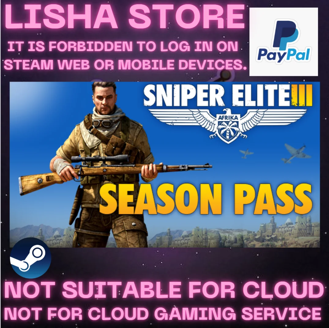 Sniper Elite 3+Season Pass Steam Offline  на 90 дней