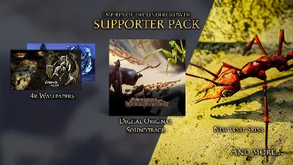 ⭐ ️ Empires of the Undergrowth - Supporter Pack STEAM