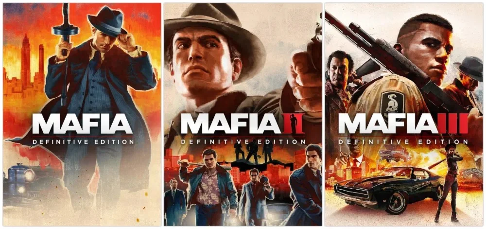 Mafia 3 части : Definitive Edition - аккаунт Steam