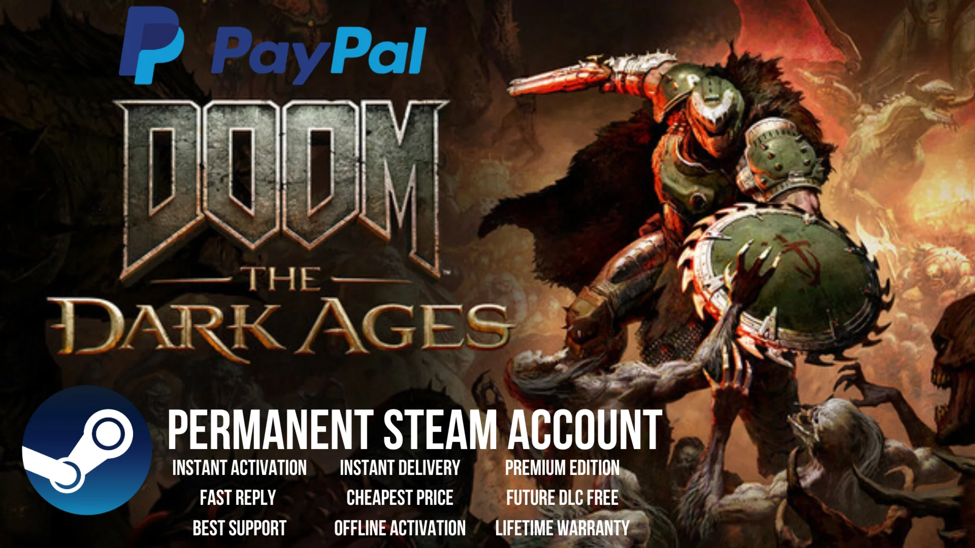DOOM : The Dark Ages Premium Edition Steam