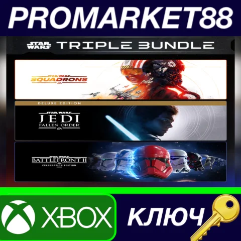 ⭐ EA STAR WARS Triple Bundle EU XBOX One / Xbox Series