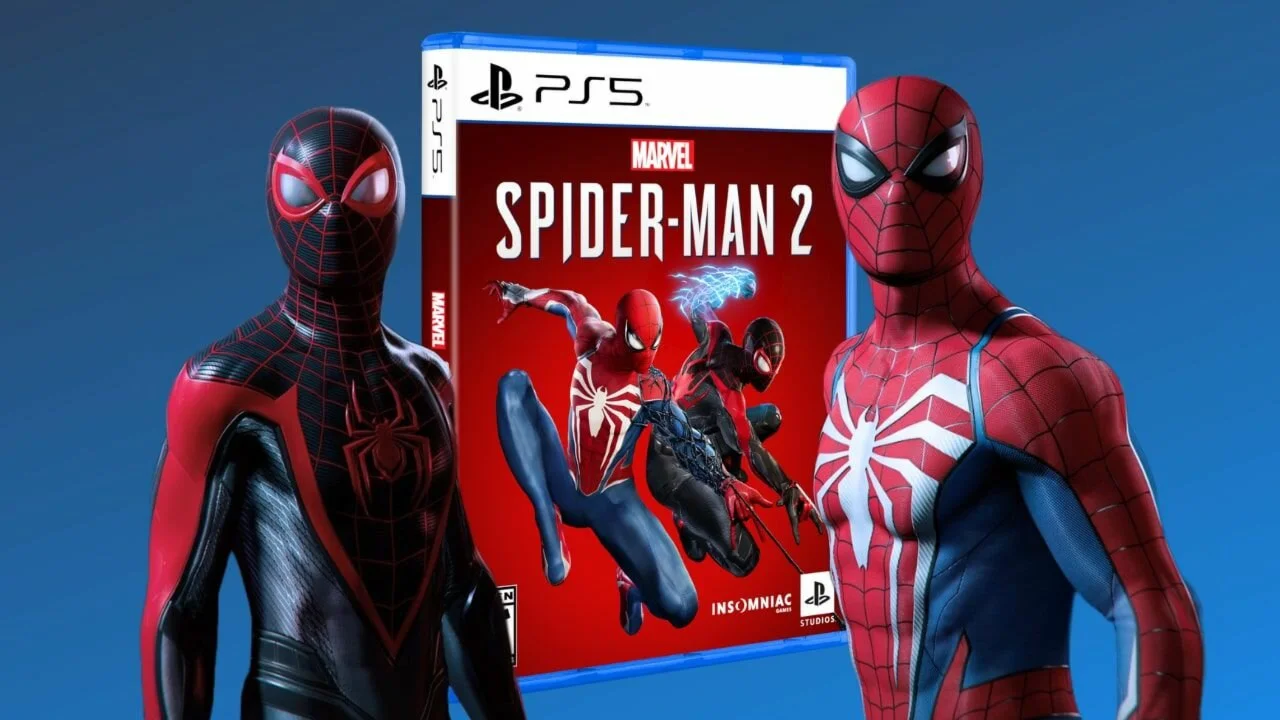 Marvel Spider Man 1-2 (PS5)+Game shared