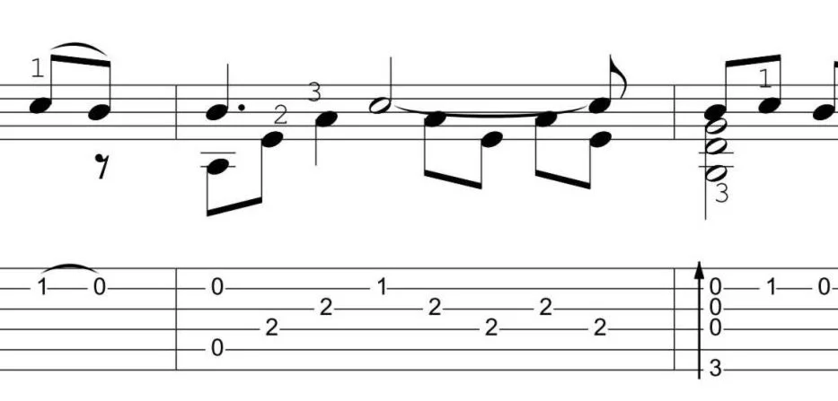 Кино - Закрой за мной дверь. Ноты и табы