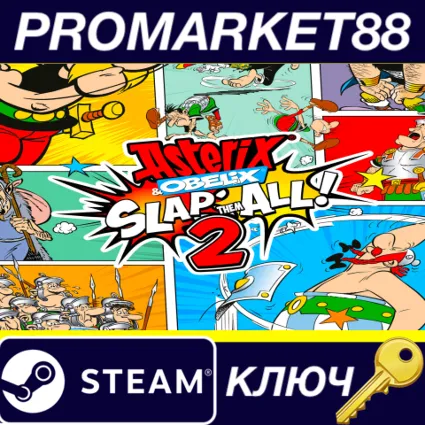 ⭐ Asterix  Obelix Slap Them All! 2 Steam КЛЮЧ 🔑 GLOBAL