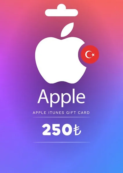 🍏 🇹Подарочная карта Apple iTunes 250 TRY Турция🇹🇷 🍏