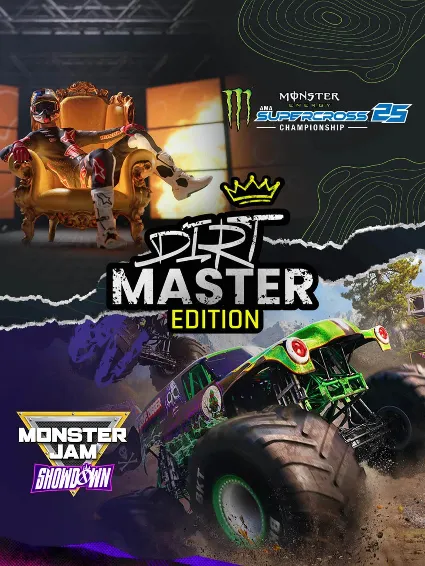 Monster Energy Supercross 25 X Monster Jam Xbox Series