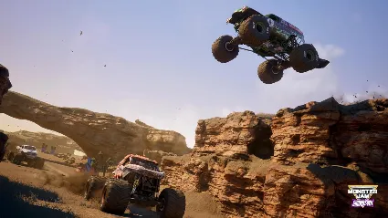 Monster Energy Supercross 25 X Monster Jam Xbox Series
