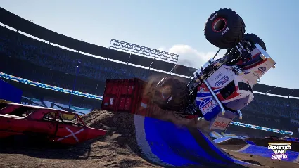 Monster Energy Supercross 25 X Monster Jam Xbox Series
