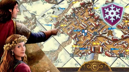 ⭐ Carcassonne - Winter  Gingerbread Man DLC Steam КЛЮЧ