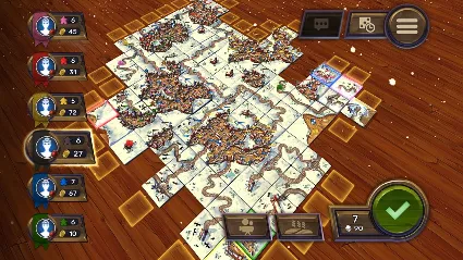⭐ Carcassonne - Winter  Gingerbread Man DLC Steam КЛЮЧ