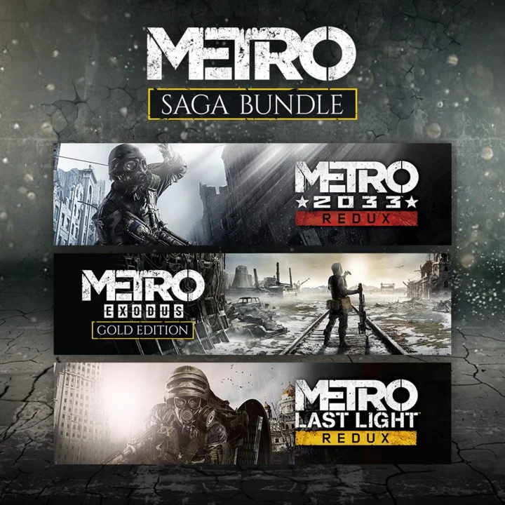 АРЕНДА XBOX Metro Saga Bundle 2033&Last Light&Exodus