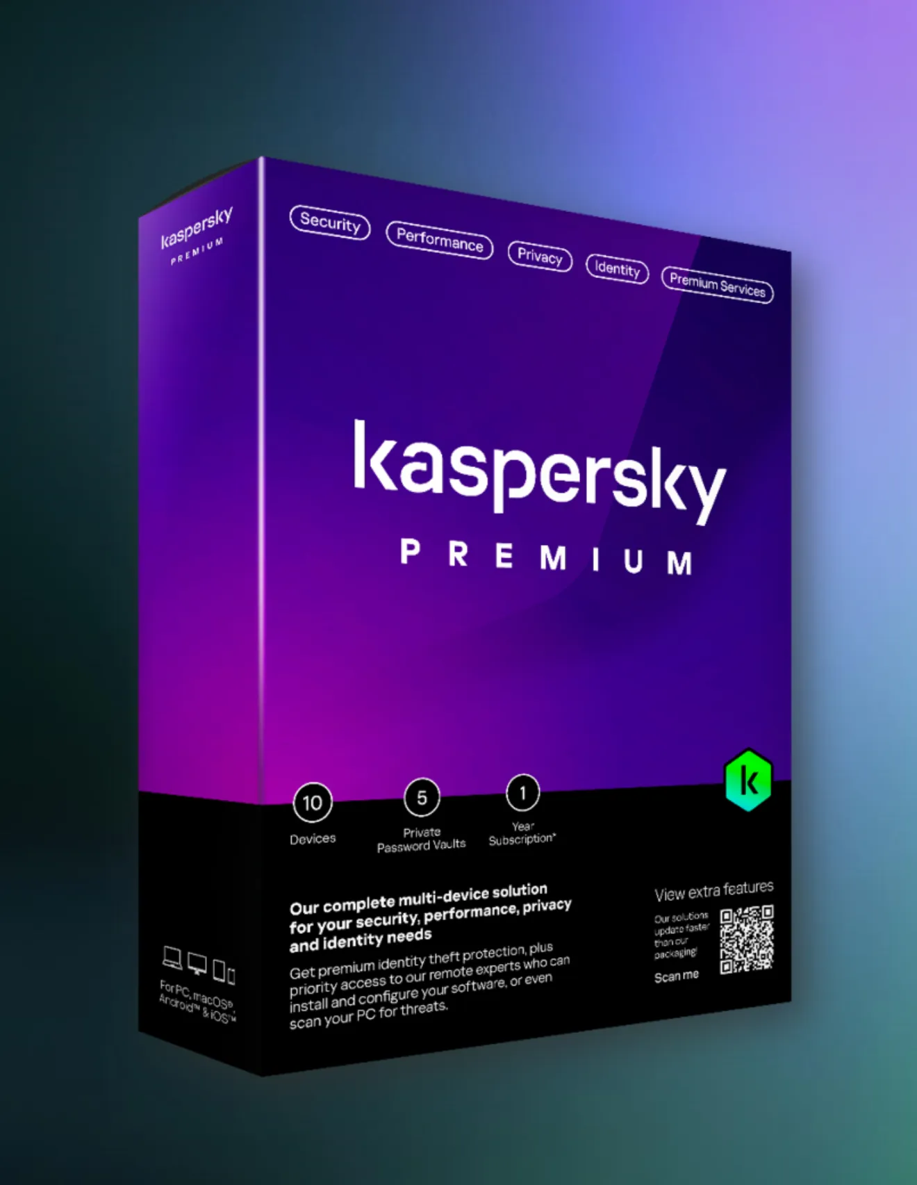 Kaspersky Premium - НА ВАШ Аккаунт (1-2 года)
