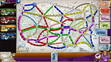⭐ Ticket to Ride - United Kingdom DLC Steam КЛЮЧ 🔑 GLOBA