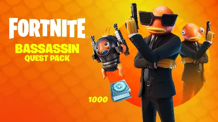 ⭐ Fortnite - Bassassin Quest Pack TR XBOX One КЛЮЧ