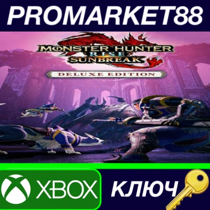 ⭐ MONSTER HUNTER RISE - Sunbreak Deluxe Edition EU XBOX