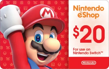 💎 Карта пополнения Nintendo eShop 20$ USA США 🍄 💎