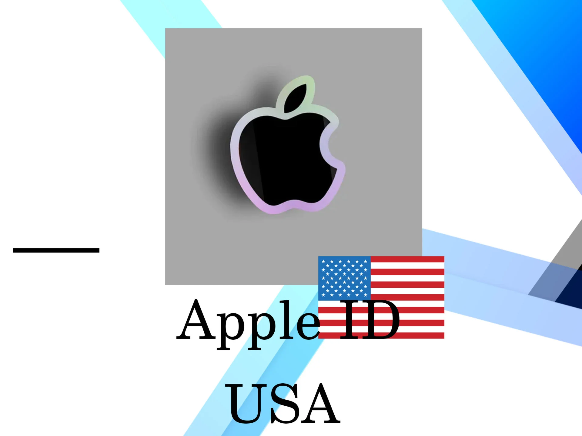Apple ID США/Америка IPhone/Ipad IOS