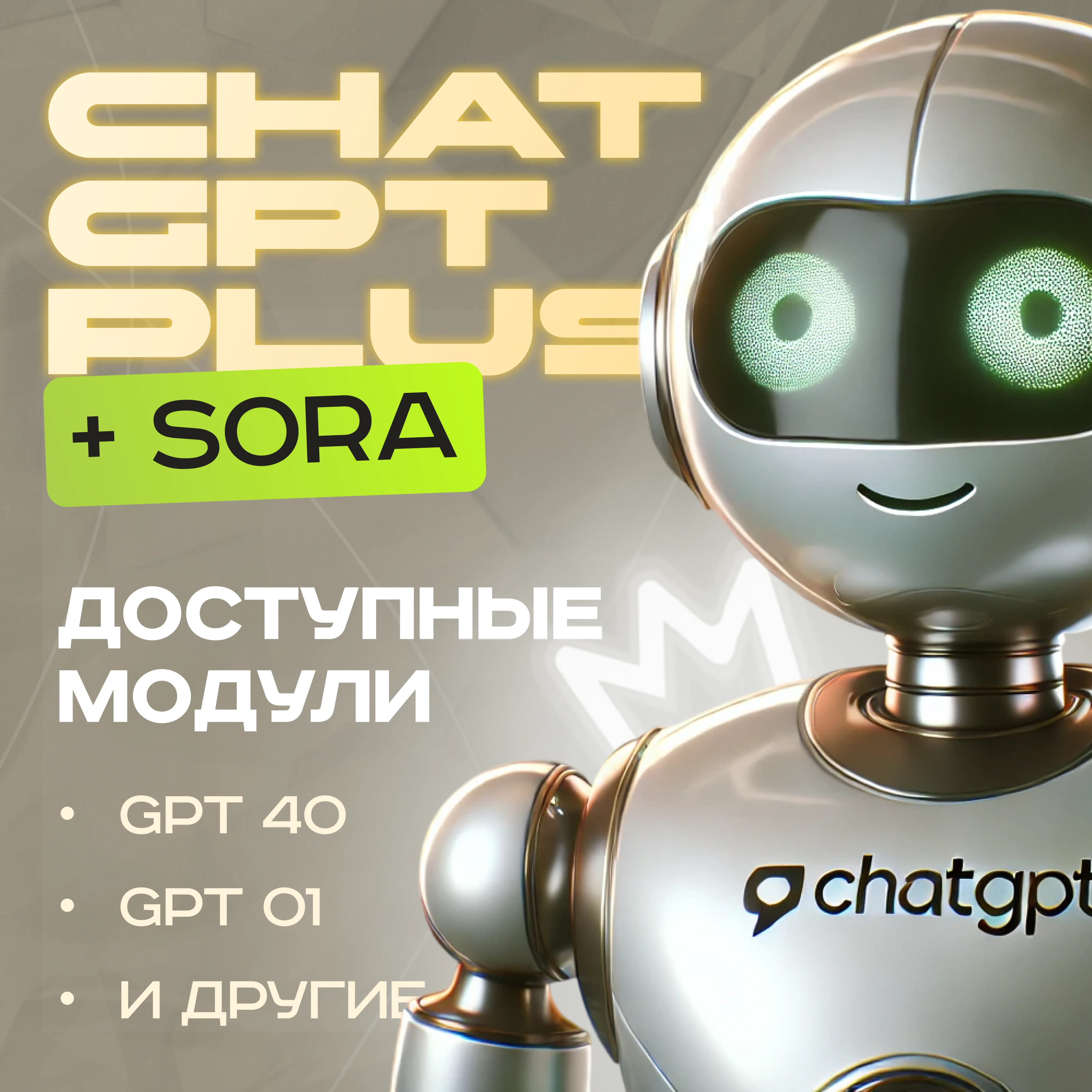 ChatGPT 4o/o3 PLUS + SORA | NAKASTORE