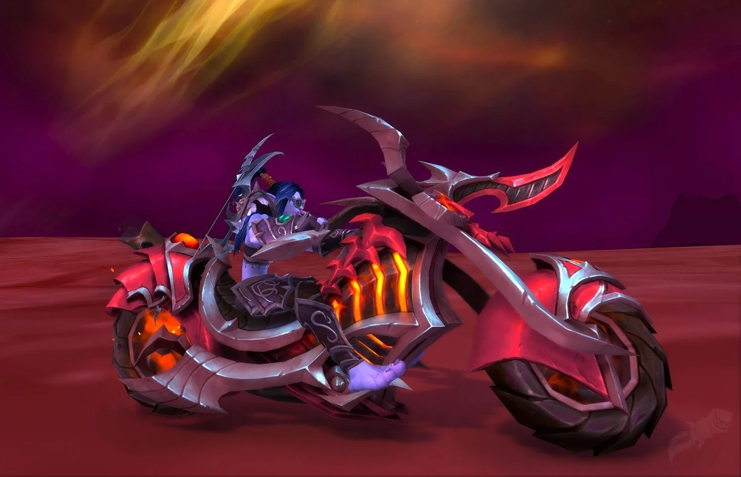 WOW 🔑 Закаленный Жароцикл | Hateforged Blazecycle