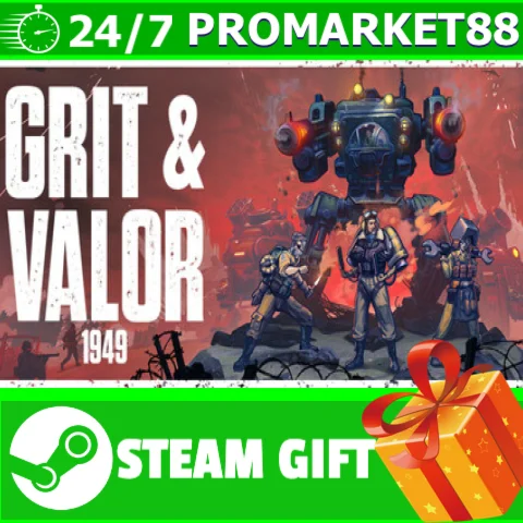 ⭐️ВСЕ СТРАНЫ+РОССИЯ⭐️ Grit and Valor - 1949 STEAM GIFT