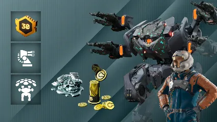 ⭐ ️ War Robots: Frontiers — Storm Leviathan Bundle STEAM