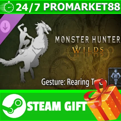 ⭐ ️ Monster Hunter Wilds - Gesture: Rearing To Go STEAM