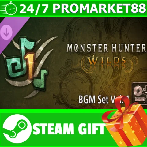 ⭐️ Monster Hunter Wilds - BGM Set Vol. 1 STEAM GIFT
