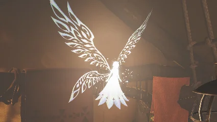 ⭐ ️ Monster Hunter Wilds - Pendant: White Fairy Light