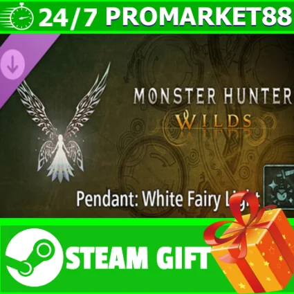 ⭐ ️ Monster Hunter Wilds - Pendant: White Fairy Light