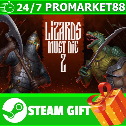 ⭐️ВСЕ СТРАНЫ+РОССИЯ⭐️ LIZARDS MUST DIE 2 STEAM GIFT