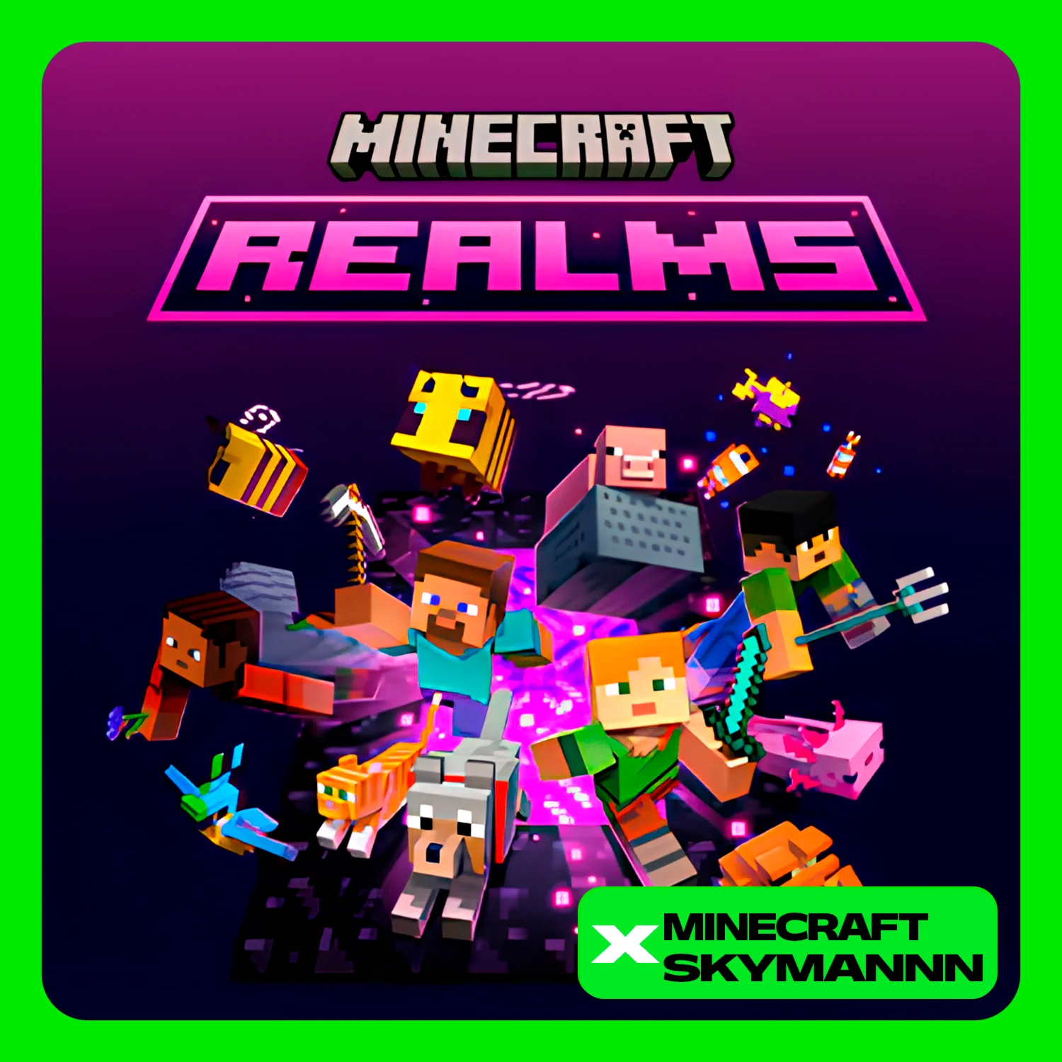 MINECRAFT REALMS\MARKETPLACE PASS | 1 Месяц БЫСТРО