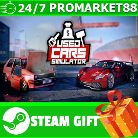 ⭐️ВСЕ СТРАНЫ+РОССИЯ⭐️ Used Cars Simulator STEAM GIFT