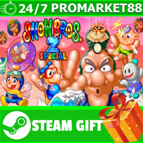 ⭐️ВСЕ СТРАНЫ+РОССИЯ⭐️ SNOW BROS. SPECIAL STEAM GIFT