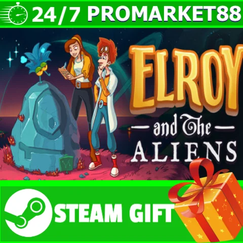 ⭐️ВСЕ СТРАНЫ+РОССИЯ⭐️ Elroy And The Aliens STEAM GIFT