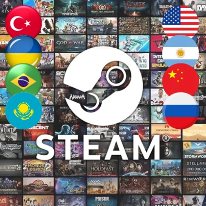 🔥 Аккаунт Steam (kz) (Ук) (Тур) (Арг) (Кит) (Яп) (Сша)