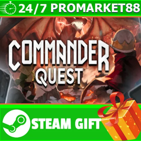 ⭐️ВСЕ СТРАНЫ+РОССИЯ⭐️ Commander Quest STEAM GIFT