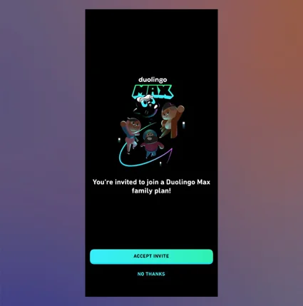 🎫 DUOLINGO MAX / SUPER / 2-12 МЕСЯЦЕВ / ДУОЛИНГО