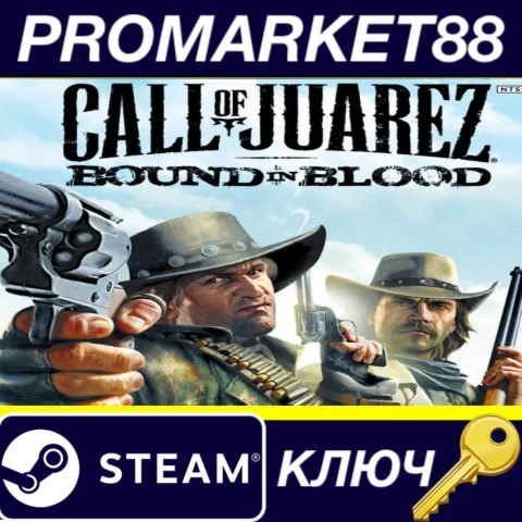⭐Call of Juarez: Bound in Blood EU Steam КЛЮЧ ЕВРОПА