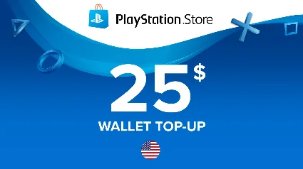 💎 Подарочная PSN карта PlayStation Network 25$ 🎮 (USA) 💎