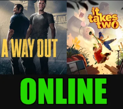 ・A Way Out + It Takes Two・ОНЛАЙН・STEAM Аккаунт・