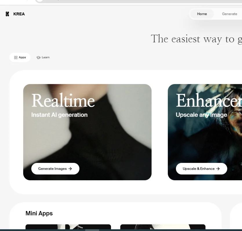 Krea AI  Basic/Pro/Max ПОДПИСКА - 1 МЕСЯЦ