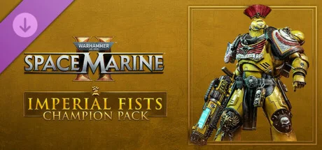 Warhammer 40,000 Space Marine 2 Imperial Fists Champion