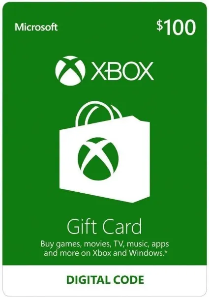🎁 Xbox Карта Пополнения 100$ (USD) США 👑