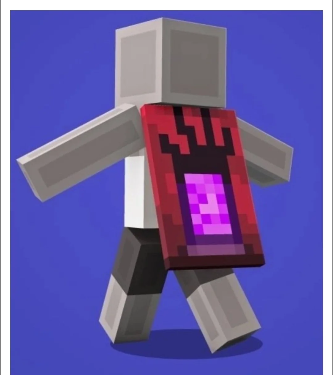 🔑КЛЮЧ - TikTok Menace Cape🔑🟡Java & Bedrock Edit🟡