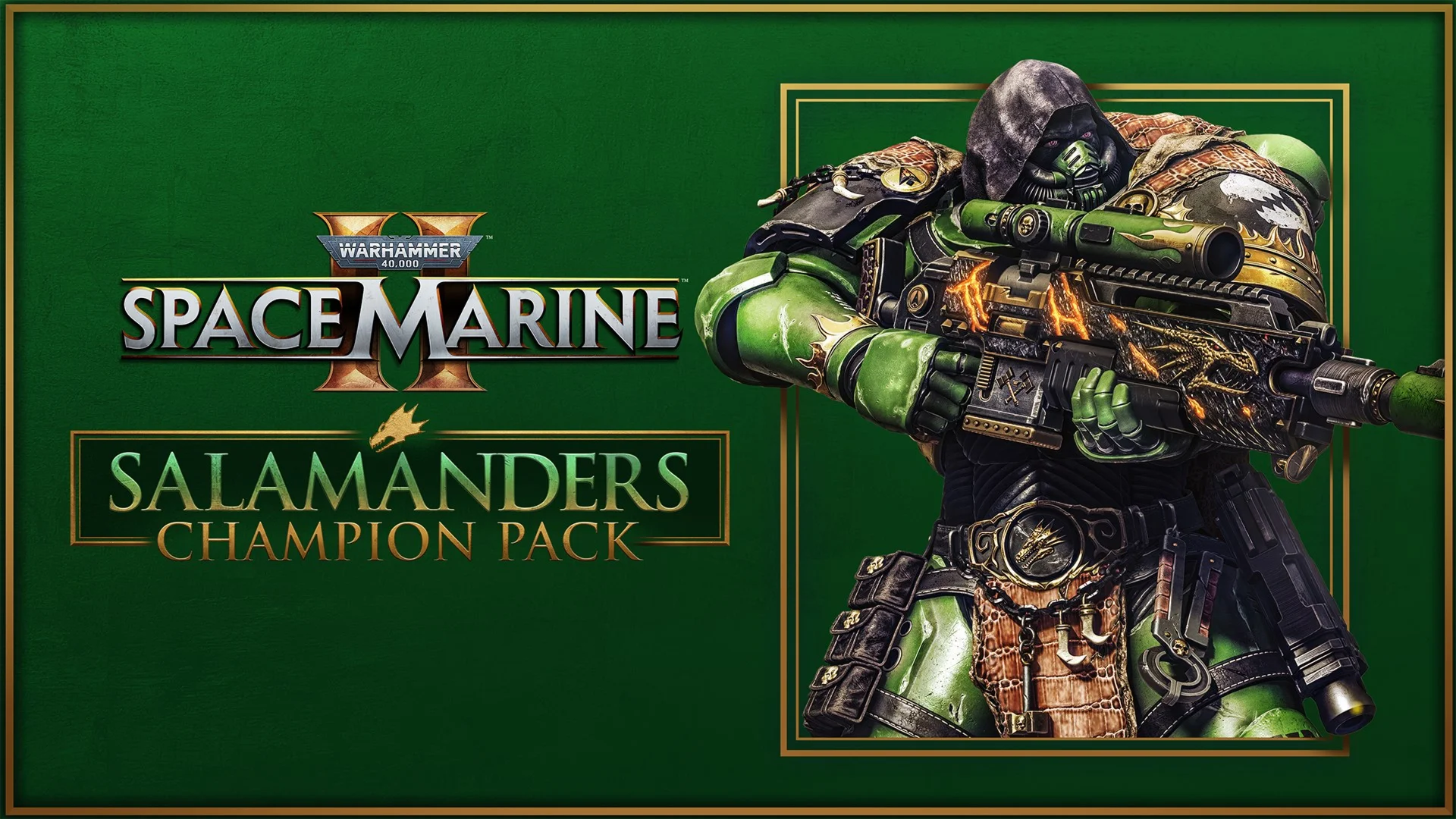 Warhammer 40,000 Space Marine 2 Salamanders Champion